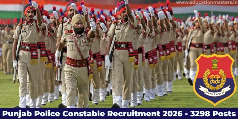 Punjab Police Constable Recruitment 2026
